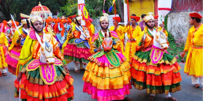 Shigmo festival celebrated in Goa, India